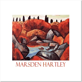 Flaming Pool by Marsden Hartley Posters and Art